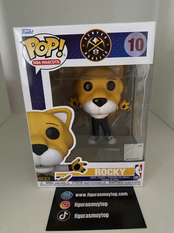 Funko Figura POP NBA Denver Nuggets Rocky 10 - Imagen 2