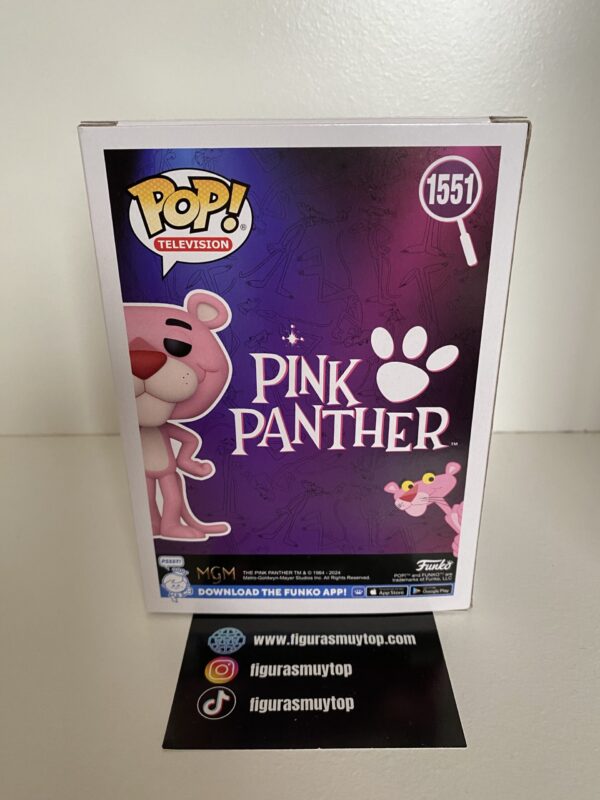 Funko Figura POP Pantera Rosa 1551 Pink Panther - Imagen 5