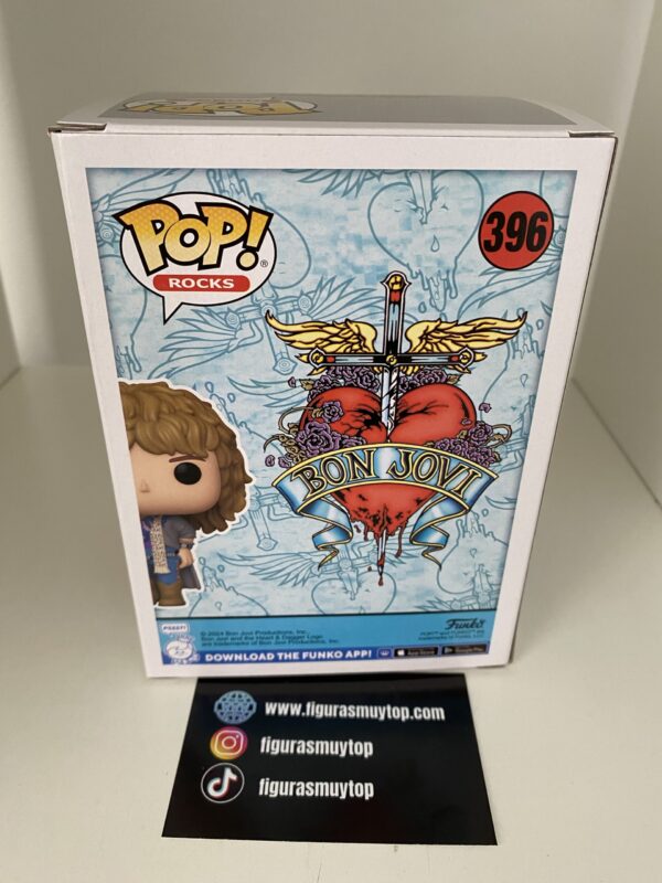 Funko POP Jon Bon Jovi 1980 396 Rocks - Imagen 3