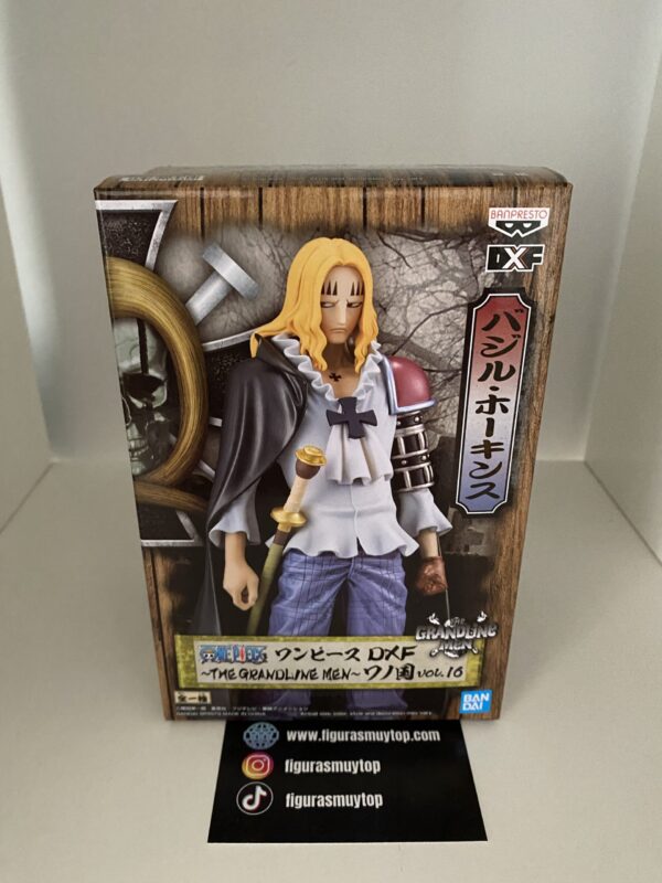 Figura Basil Hawkins 19cm One piece the grandline men vol.16 - Imagen 2