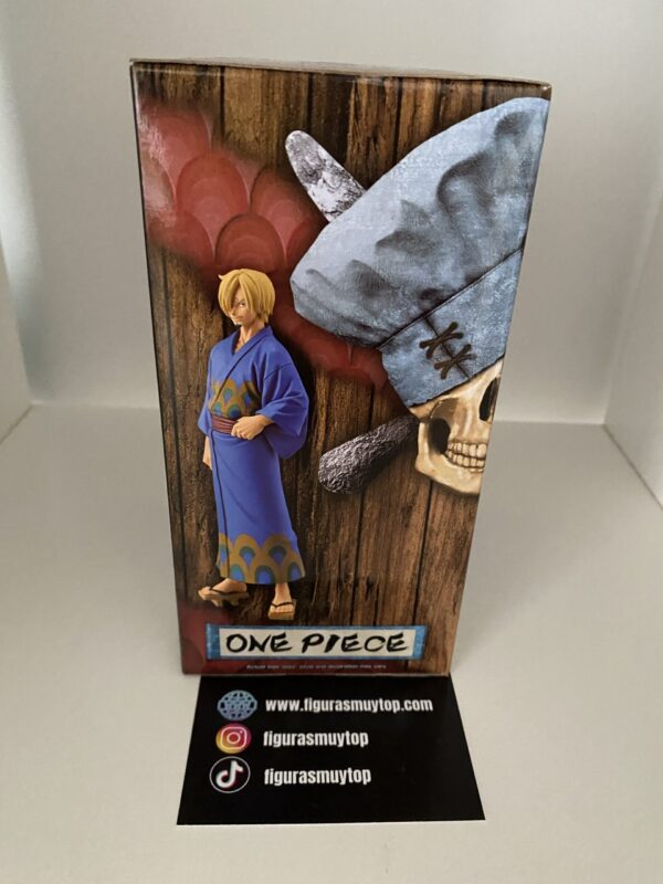 Figura ONE PIECE DXF THE GRANDLINE SERIES WANOKUNI SANJI YUKATA - Imagen 4