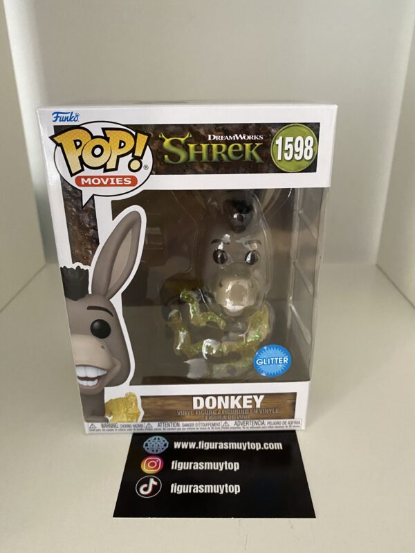 Funko Figura POP Shrek Asno donkey 1598 - Imagen 2