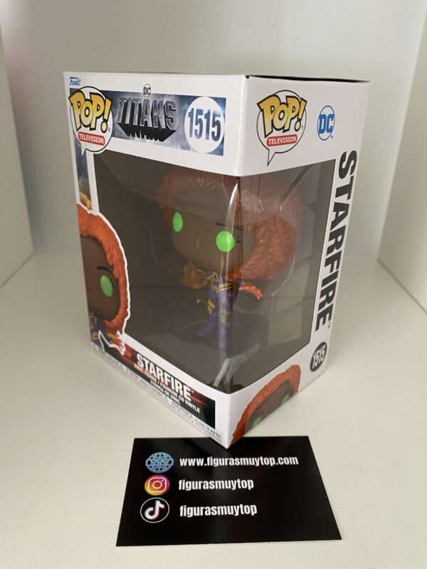 Funko Figura POP Titans Starfire 1515 - Imagen 3