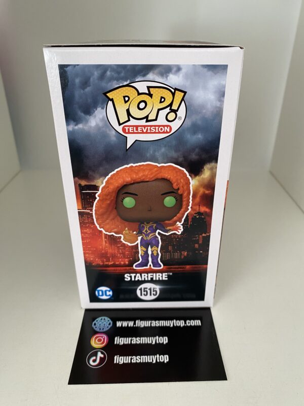 Funko Figura POP Titans Starfire 1515 - Imagen 4