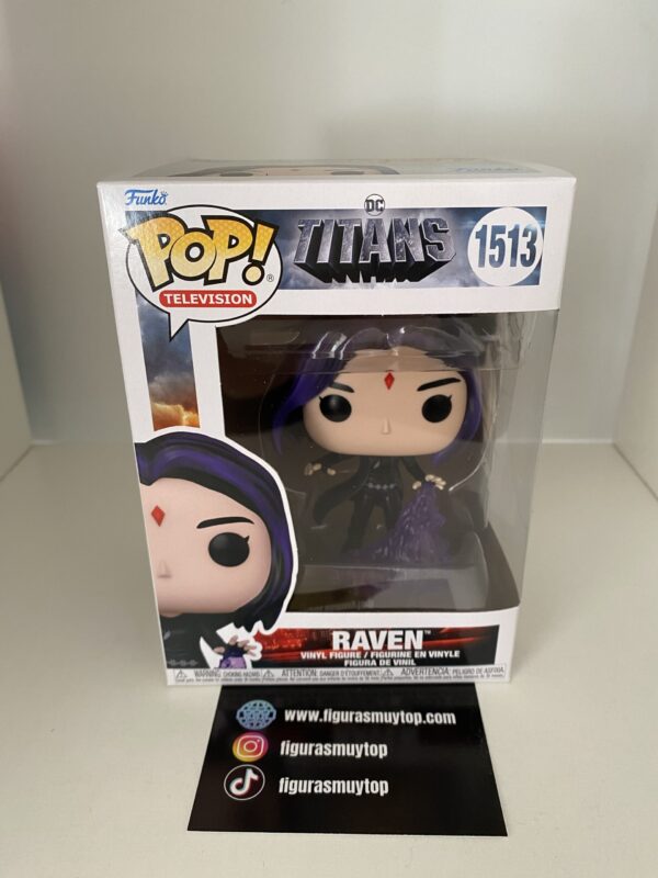 Funko Figura POP Titans Raven 1513 - Imagen 2