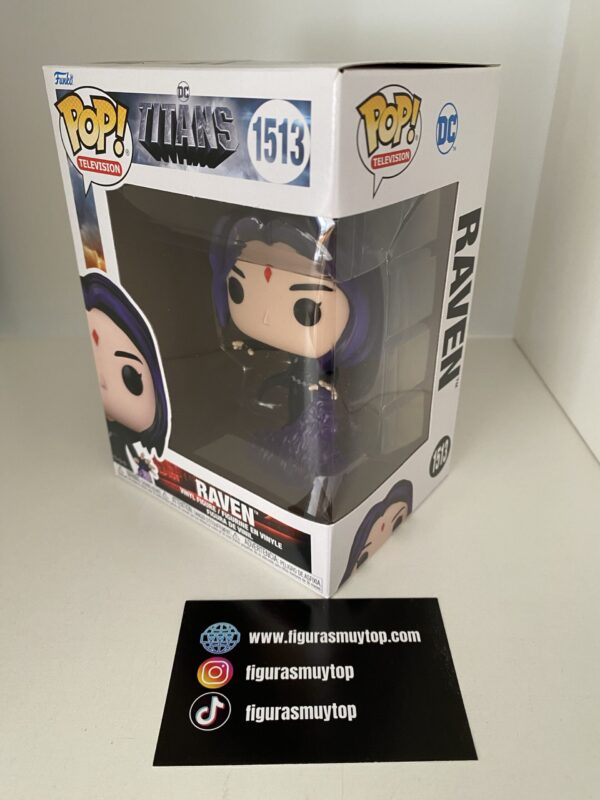Funko Figura POP Titans Raven 1513 - Imagen 3