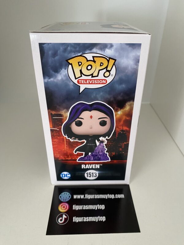 Funko Figura POP Titans Raven 1513 - Imagen 4