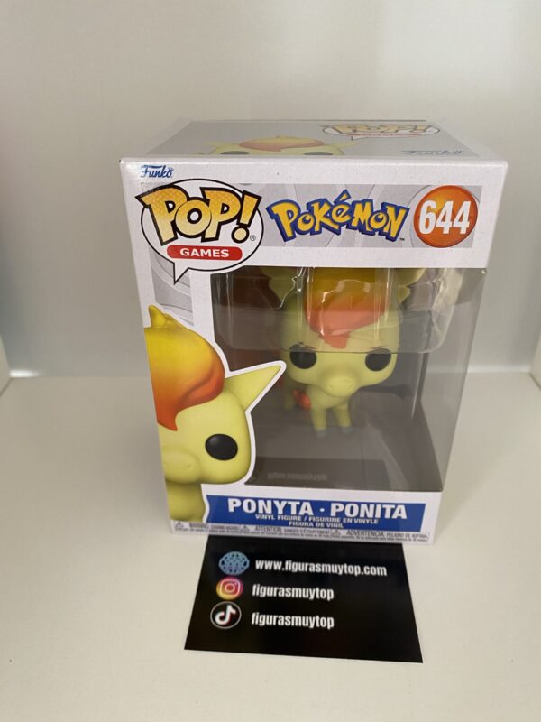 Funko Figura POP Pokemon Ponyta 644 - Imagen 2