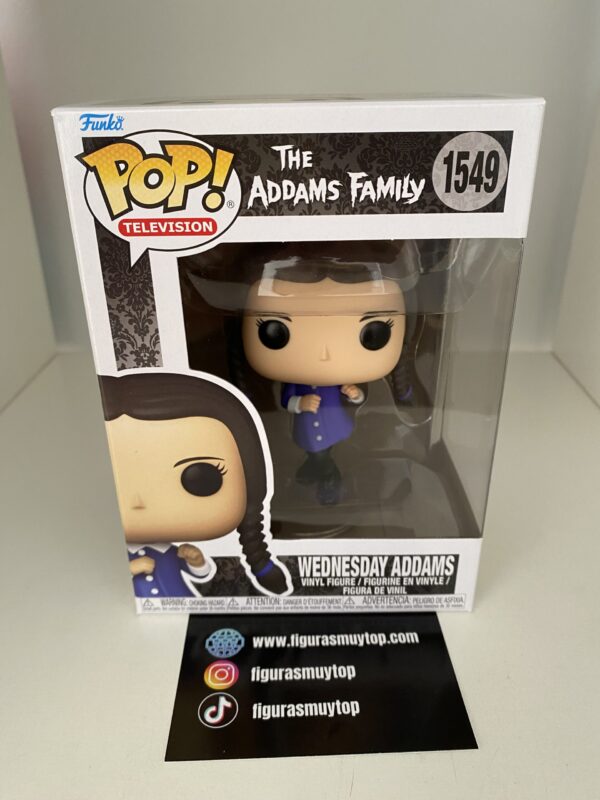 Funko Figura POP The Addams Family Wednesday Addams 1549 - Imagen 2