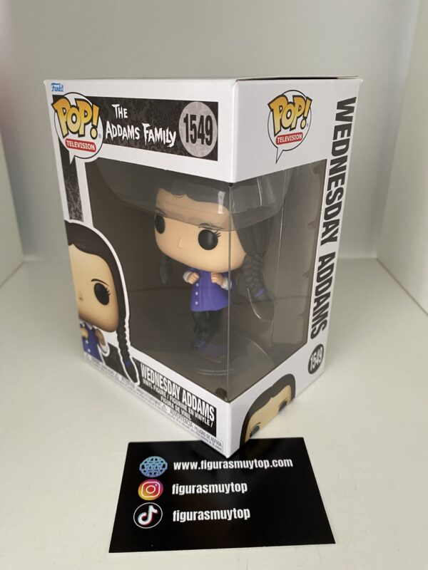 Funko Figura POP The Addams Family Wednesday Addams 1549 - Imagen 3