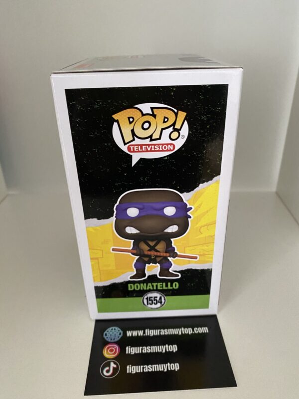 Funko Figura POP Tortugas Ninja Donnatello 1554 - Imagen 4