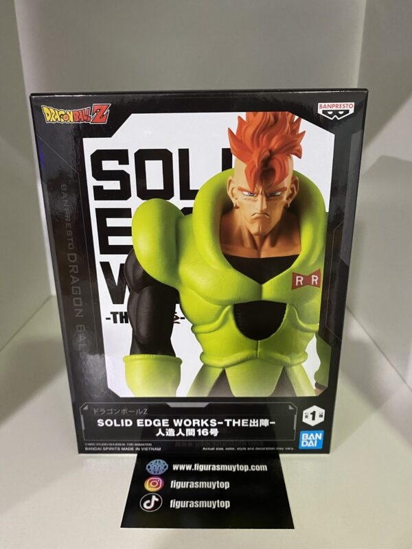 Figura Android 16 Solid Edge Work Dragon Ball Z - Imagen 2