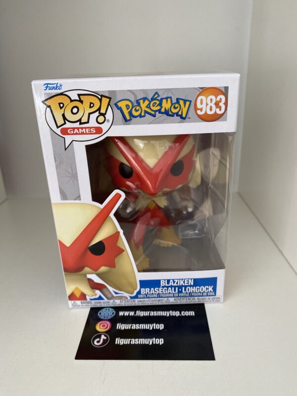 Funko Figura POP Pokemon Blaziken 983 - Imagen 2