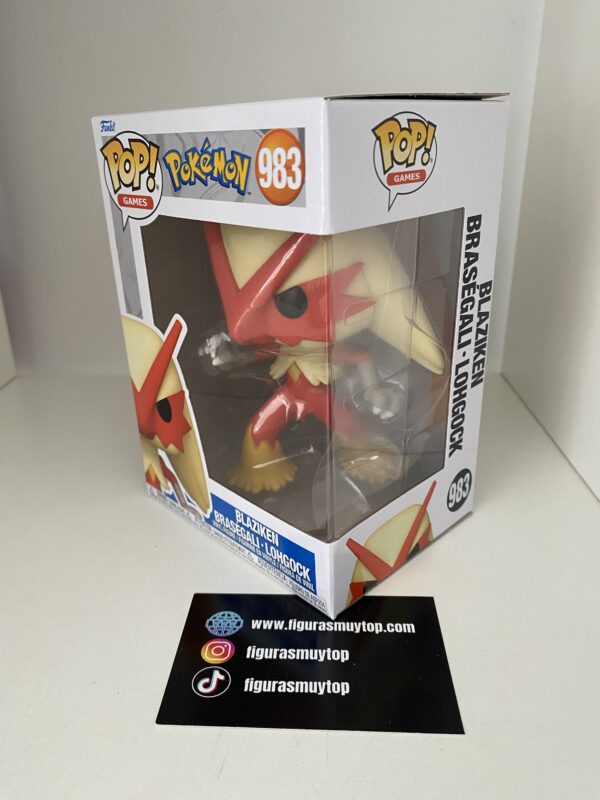 Funko Figura POP Pokemon Blaziken 983 - Imagen 3