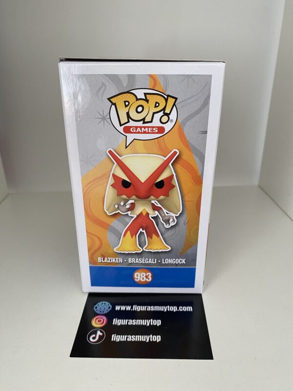 Funko Figura POP Pokemon Blaziken 983 - Imagen 4