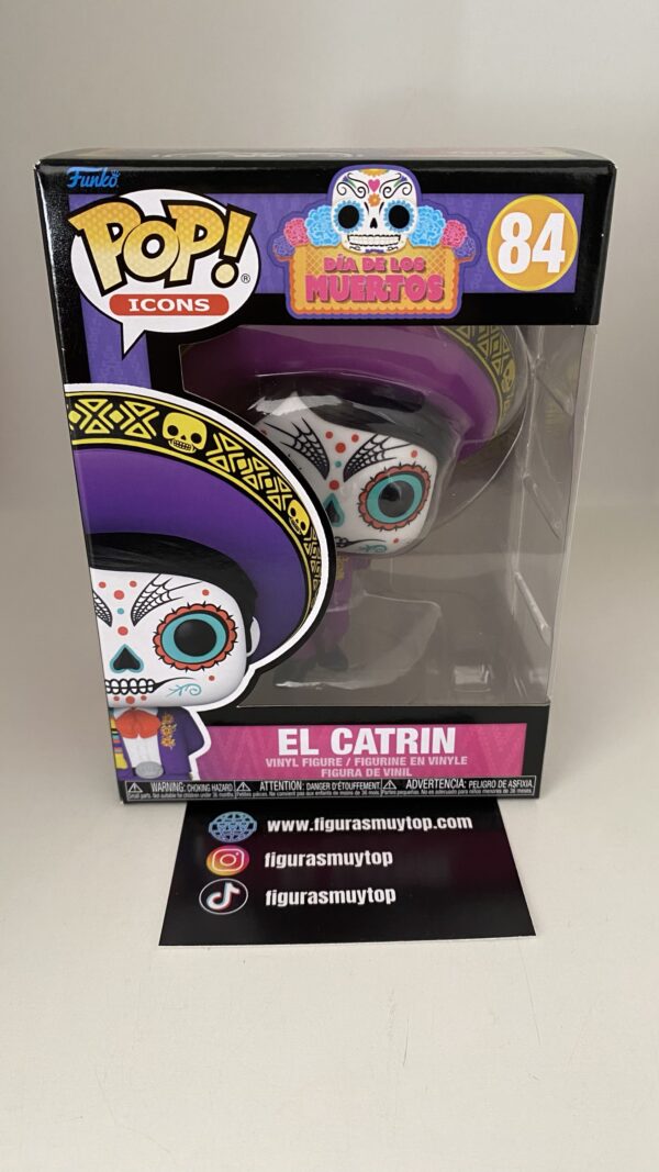 Funko Figura POP Dia de los Muertos El Catrin 84 - Imagen 2