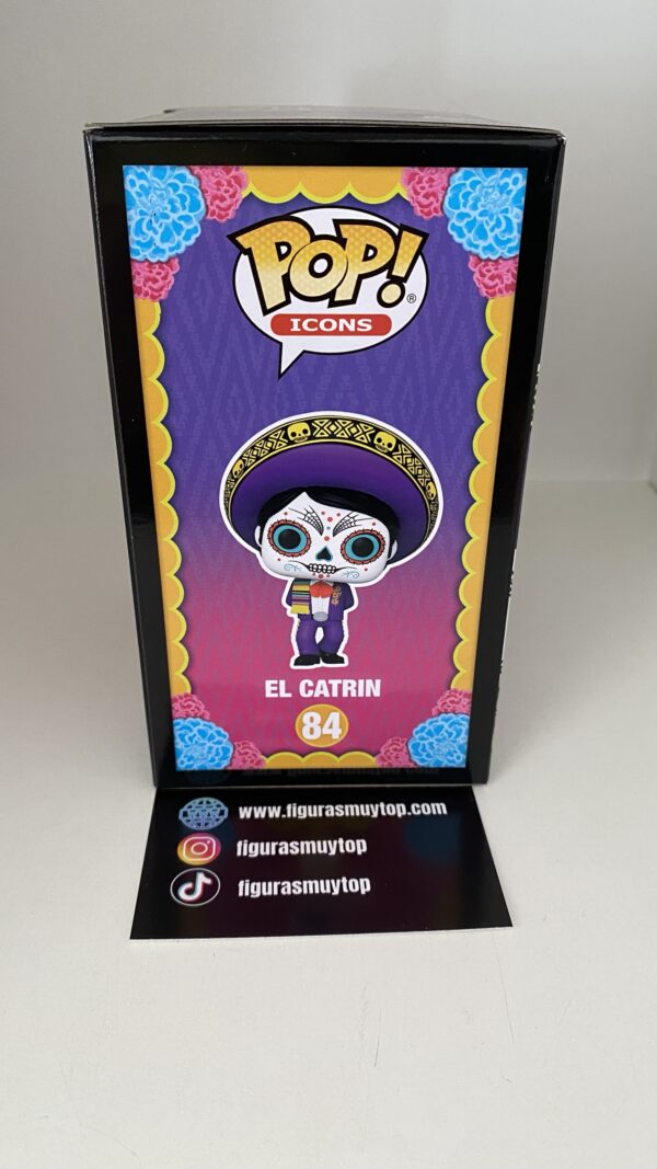 Funko Figura POP Dia de los Muertos El Catrin 84 - Imagen 4