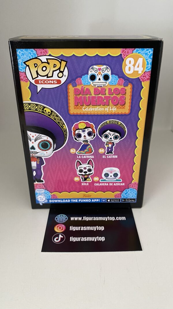 Funko Figura POP Dia de los Muertos El Catrin 84 - Imagen 5