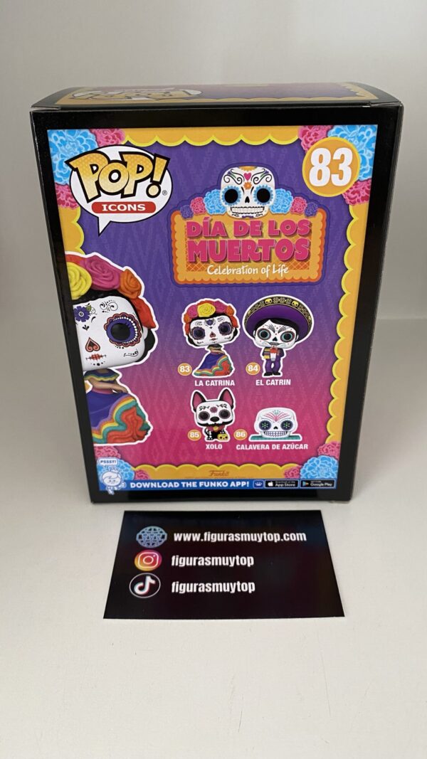 Funko Figura POP Dia de los Muertos La Catrina 83 - Imagen 5
