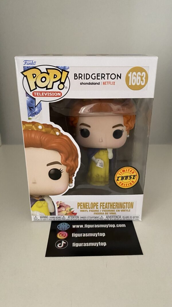 Funko Figura POP Bridgerton Penelope Featherington 1663 (CHASE) - Imagen 2