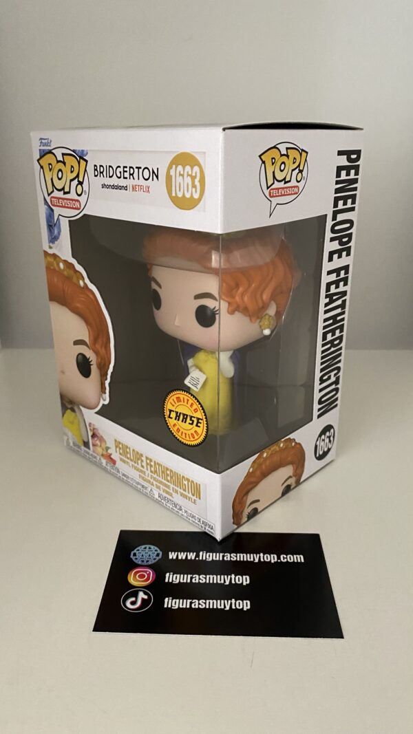 Funko Figura POP Bridgerton Penelope Featherington 1663 (CHASE) - Imagen 3