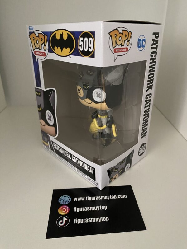 Funko Figura POP DC Comics Patchwork Catwoman 509 - Imagen 2