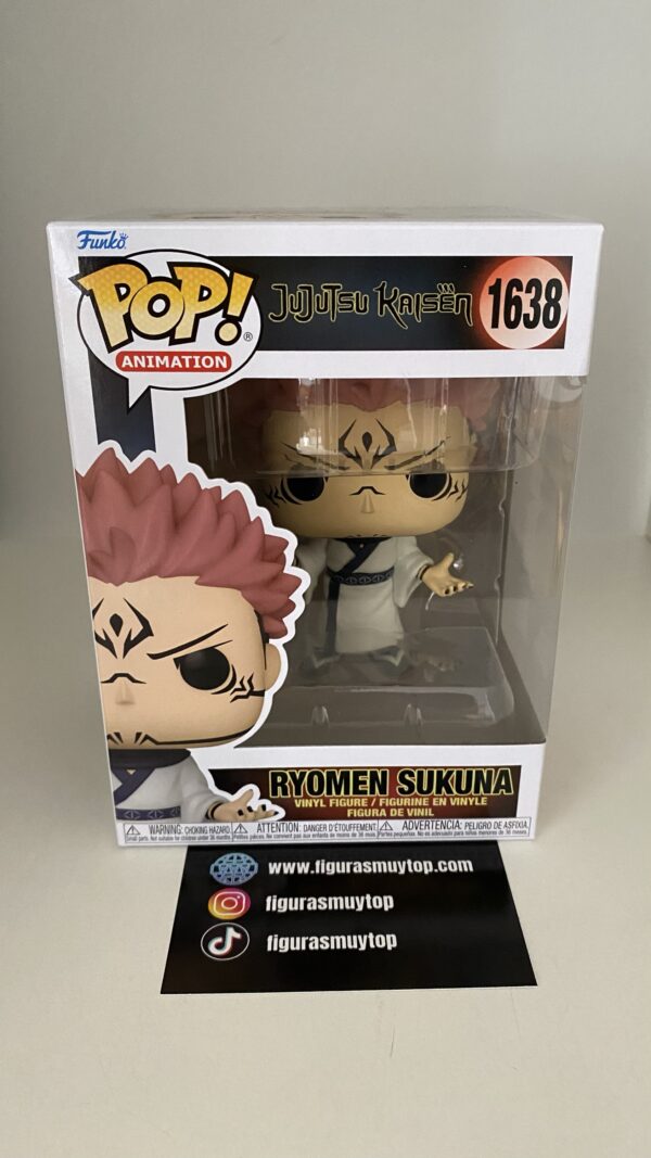 Funko Figura POP Jujutsu Kaisen Ryomen Sukuna 1638 - Imagen 2