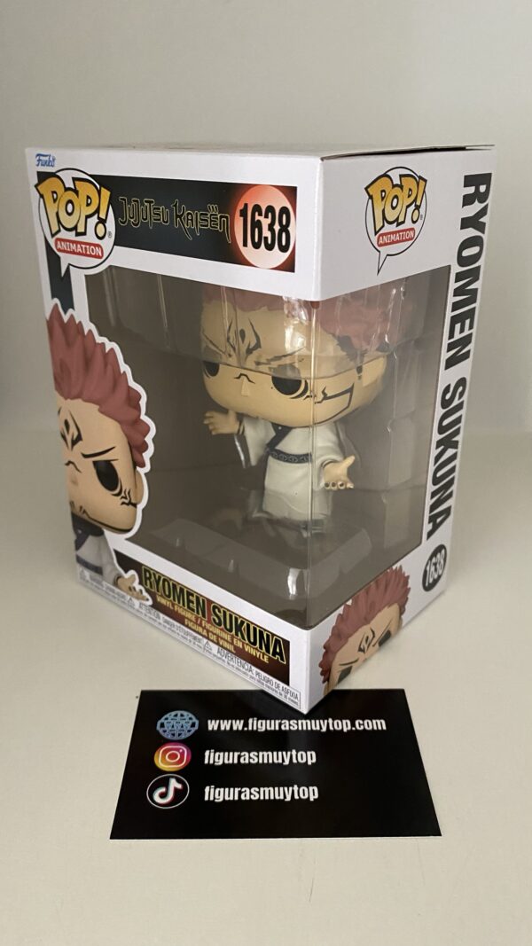 Funko Figura POP Jujutsu Kaisen Ryomen Sukuna 1638 - Imagen 3