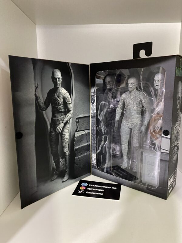 Figura The Mummy Neca ultimate B/N - Imagen 6