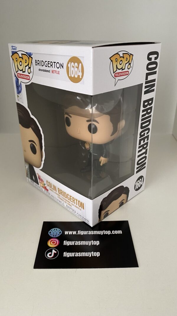 Funko Figura POP Bridgerton Colin Bridgerton 1664 - Imagen 2