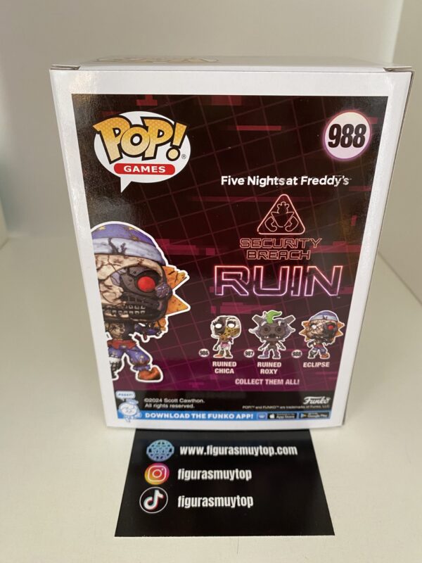 Funko Figura POP Five Nights at Freddys Eclipse 988 - Imagen 5