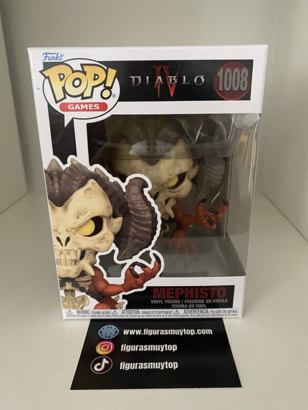 Funko Figura POP Diablo IV Mephisto 1008