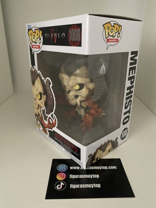 Funko Figura POP Diablo IV Mephisto 1008 - Imagen 2
