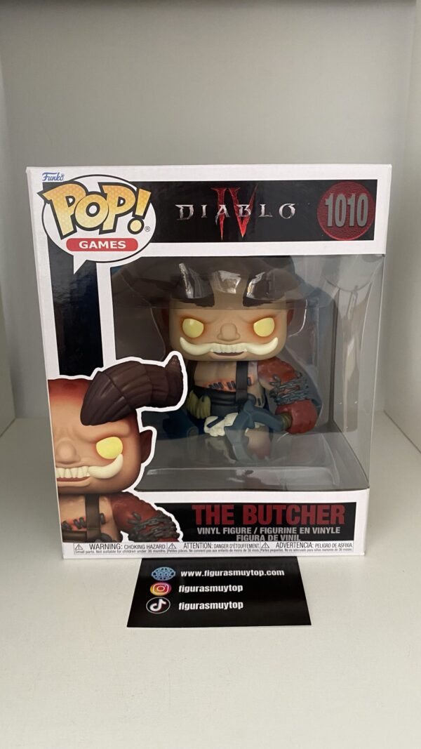 Funko Figura POP Super Diablo IV The Butcher 1010 - Imagen 2