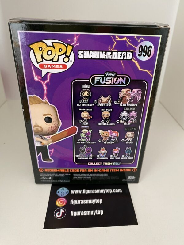 Funko POP Funko Fusion Shaun Bloody 996 Shaun of the dead - Imagen 5