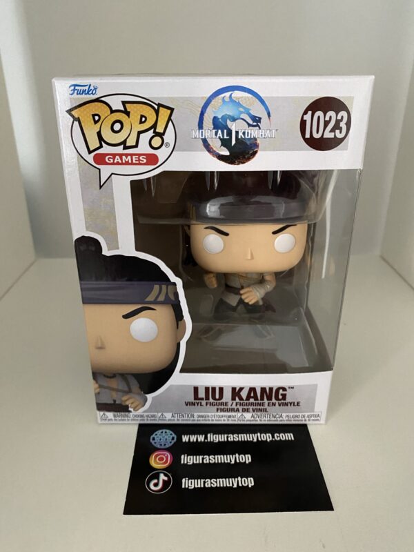 Funko Figura POP Mortal Kombat Liu Kang 1023 - Imagen 2