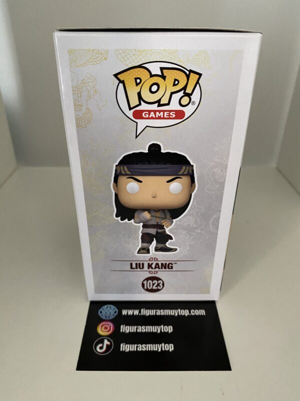 Funko Figura POP Mortal Kombat Liu Kang 1023 - Imagen 4