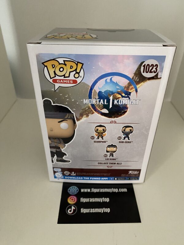 Funko Figura POP Mortal Kombat Liu Kang 1023 - Imagen 5
