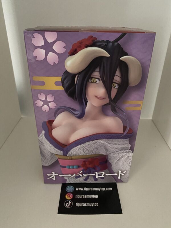 ALBEDO SAKURA KIMONO VER. RENEWAL ED. COREFUL FIG. 20 CM OVERLORD - Imagen 3