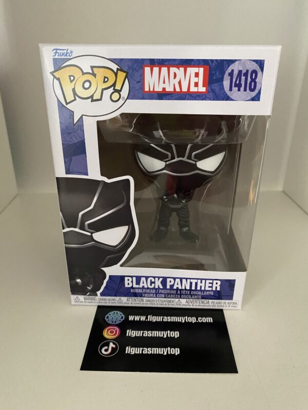 Funko Figura POP Marvel Black Panther Classics 1418 - Imagen 2