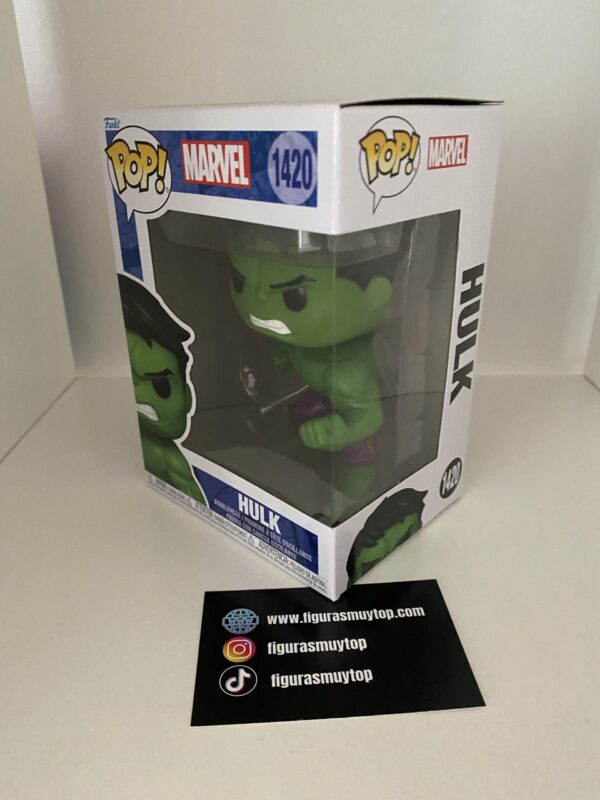 Funko Figura POP Marvel Hulk Classics 1420 - Imagen 3