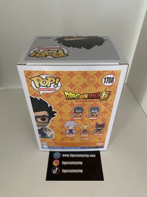 Funko POP EXCLUSIVO Dragon ball Super Saiyan Gohan in Cape 1708 - Imagen 5