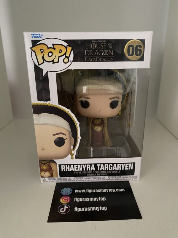 Funko Figura POP Juego de Tronos La Casa del Dragon Rhaenyra Targaryen 06 house of dragon - Imagen 2