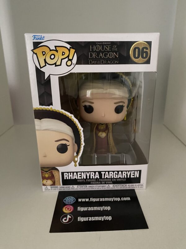 Funko POP Juego de Tronos La Casa del Dragon Rhaenyra Targaryen 06 house of dragon - Imagen 2