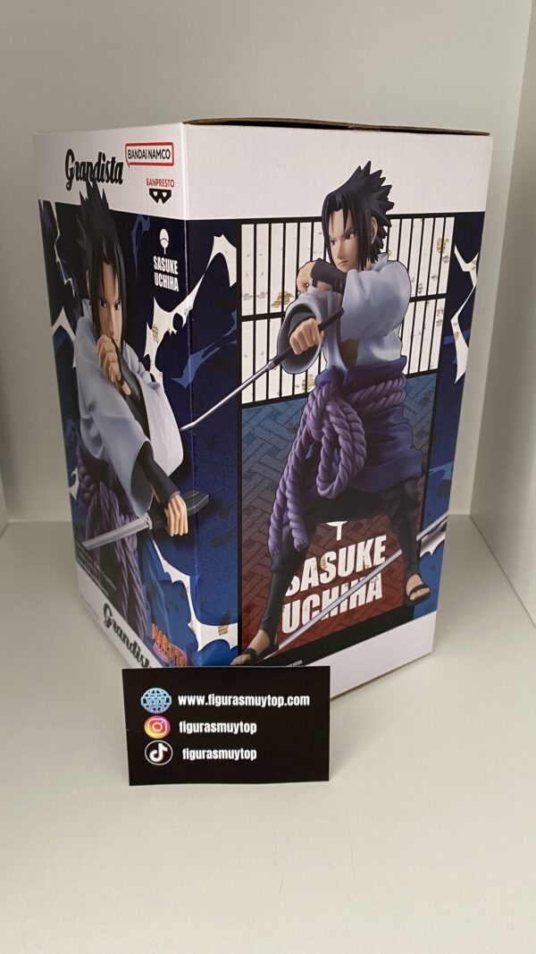 Figura Uchiha Sasuke Grandista Naruto Shippuden 24 cm - Imagen 3