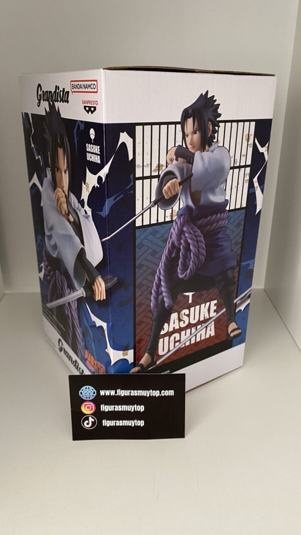 Figura Uchiha Sasuke Grandista Naruto Shippuden 24 cm - Imagen 3