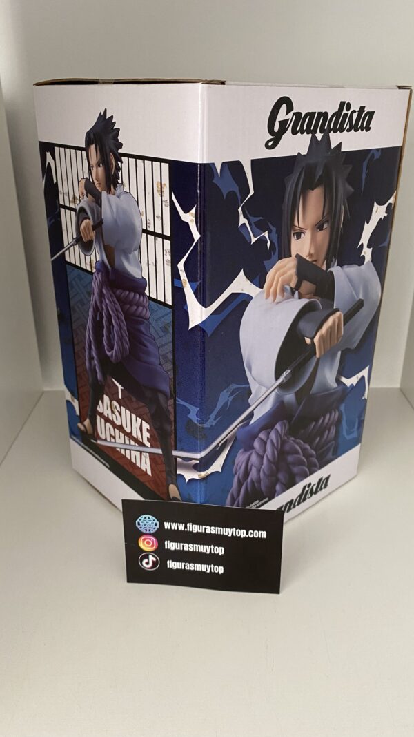 Figura Uchiha Sasuke Grandista Naruto Shippuden 24 cm - Imagen 4