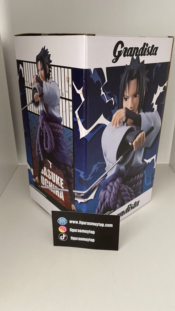 Figura Uchiha Sasuke Grandista Naruto Shippuden 24 cm - Imagen 4
