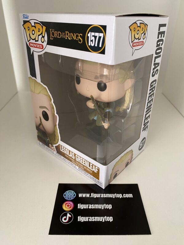 Funko Figura POP El Señor de los Anillos Legolas Grennleaf 1577 lord of the rings - Imagen 2