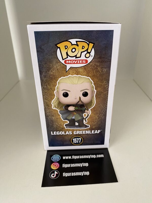 Funko Figura POP El Señor de los Anillos Legolas Grennleaf 1577 lord of the rings - Imagen 3